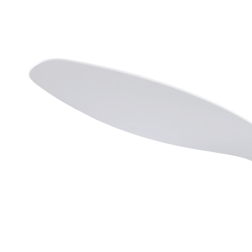 ZEVENTI - Zatemljiv LED stropni ventilator VENTORA LED/24W/230V 3000/4000/6000K Wi-Fi Tuya bela + daljinski upravljalnik