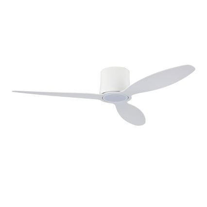 ZEVENTI - LED zatemnjevalni stropni ventilator VENTORA LED/24W/230V 3000/4000/6000K Wi-Fi Tuya bela + daljinski upravljalnik
