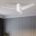 ZEVENTI - LED Zatemnitveni stropni ventilator BARROSA LED/18W/230V 3000-6000K Wi-Fi Tuya bela + Daljinski upravljalnik