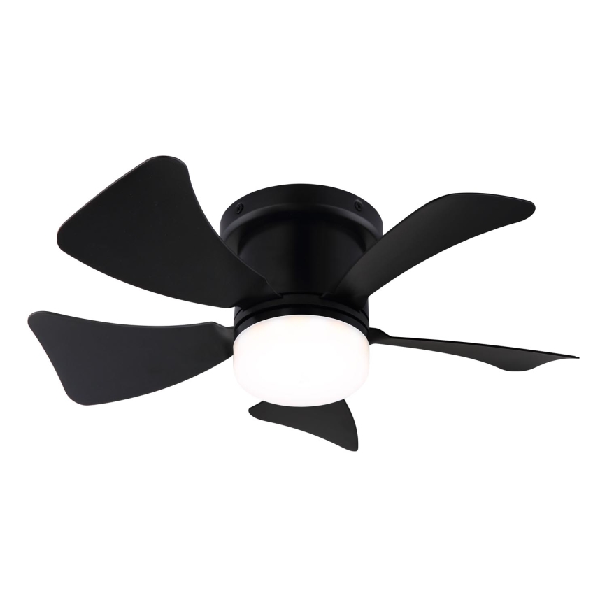 ZEVENTI - LED Zatemnitveni stropni ventilator MUNDAKA LED/10W/230V 3000-6500K črna + Daljinski upravljalnik