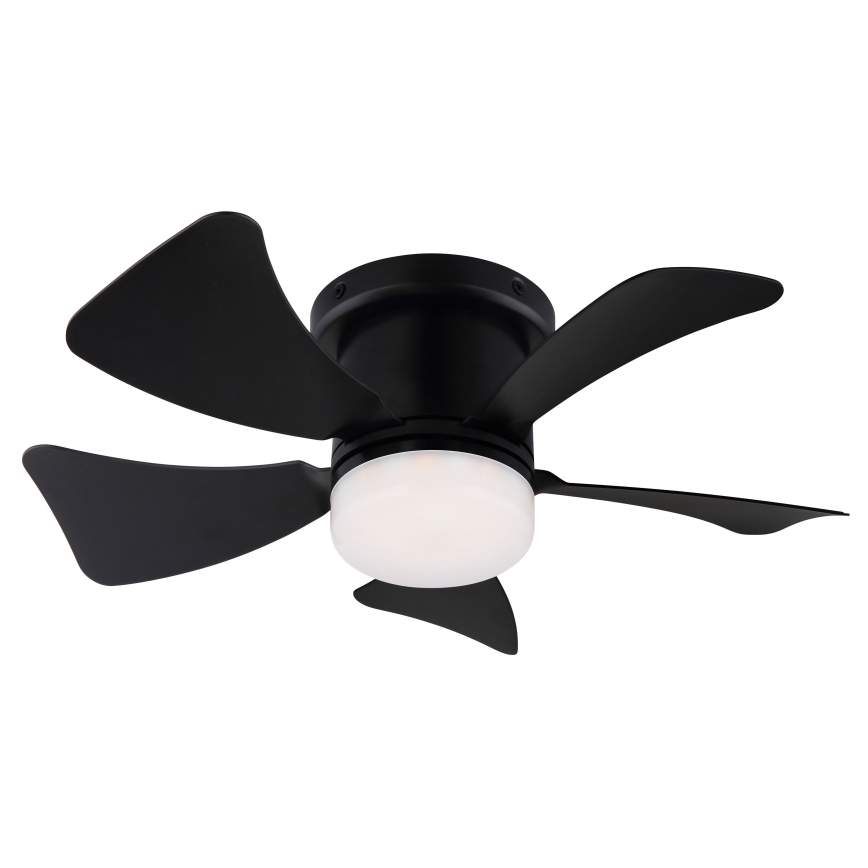 ZEVENTI - LED Zatemnitveni stropni ventilator MUNDAKA LED/10W/230V 3000-6500K črna + Daljinski upravljalnik