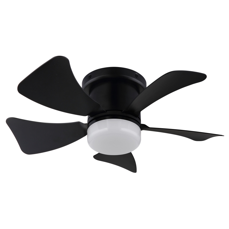 ZEVENTI - LED Zatemnitveni stropni ventilator MUNDAKA LED/10W/230V 3000-6500K črna + Daljinski upravljalnik