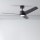 ZEVENTI - LED Zatemnitveni stropni ventilator ORVIETO LED/18W/230V 3000-6000K Wi-Fi Tuya črna + Daljinski upravljalnik