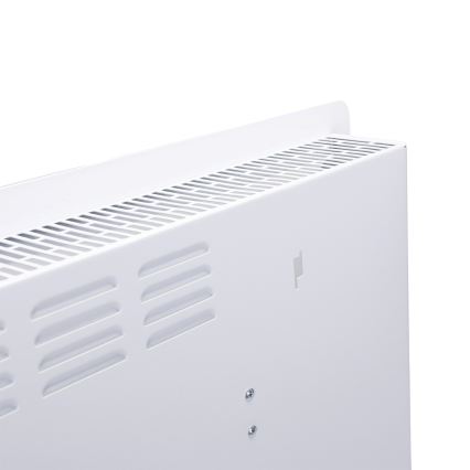 ZEVENTI - Pameten stenski električni grelnik/konvektor z LCD zaslonom 1000/2000W/230V Wi-Fi v beli barvi