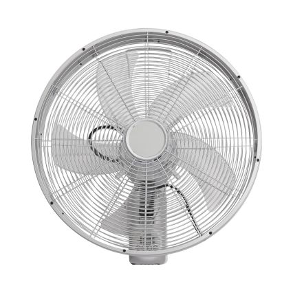 ZEVENTI - Stenski ventilator FANNY 50W/230V mat krom + daljinski upravljalnik