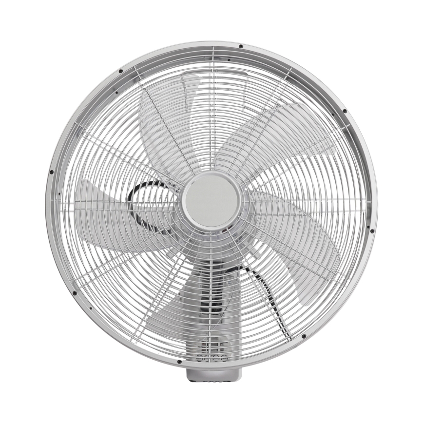 ZEVENTI - Stenski ventilator FANNY 50W/230V mat krom + daljinski upravljalnik