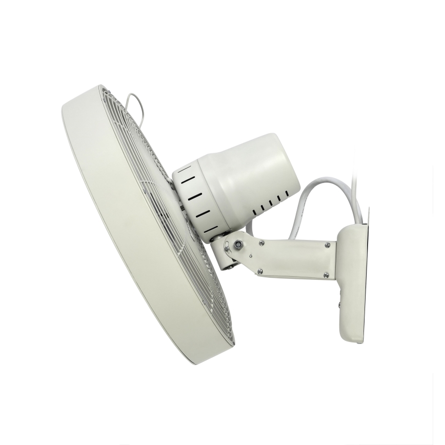 ZEVENTI - Stenski ventilator FREEZE 50W/230V pr. 40 cm bela + Daljinski upravljalnik
