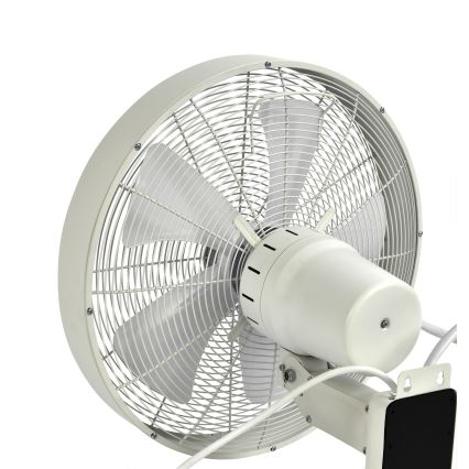 ZEVENTI - Stenski ventilator FREEZE 50W/230V pr. 40 cm bela + Daljinski upravljalnik