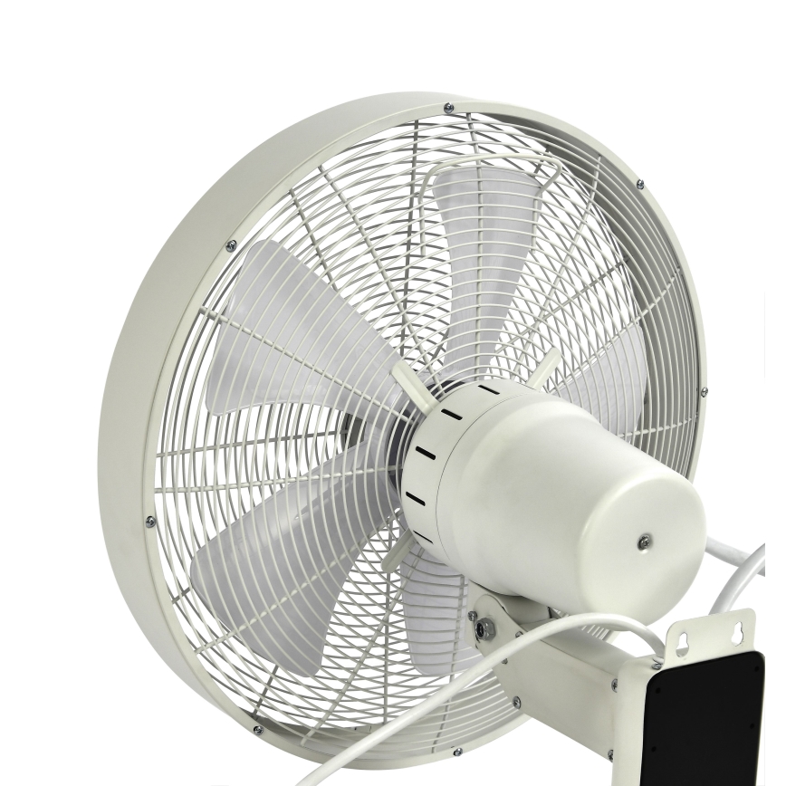 ZEVENTI - Stenski ventilator FREEZE 50W/230V pr. 40 cm bela + Daljinski upravljalnik