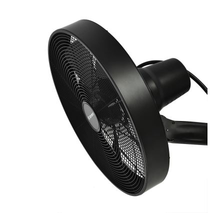 ZEVENTI - Stenski ventilator FREEZE 50W/230V pr. 40 cm črna + Daljinski upravljalnik
