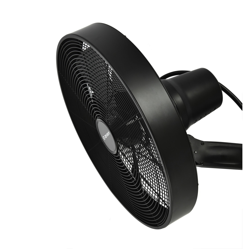 ZEVENTI - Stenski ventilator FREEZE 50W/230V pr. 40 cm črna + Daljinski upravljalnik