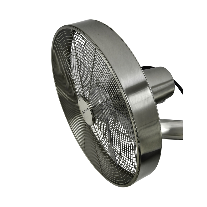 ZEVENTI - Stenski ventilator FREEZE 50W/230V pr. 40 cm mat krom + Daljinski upravljalnik