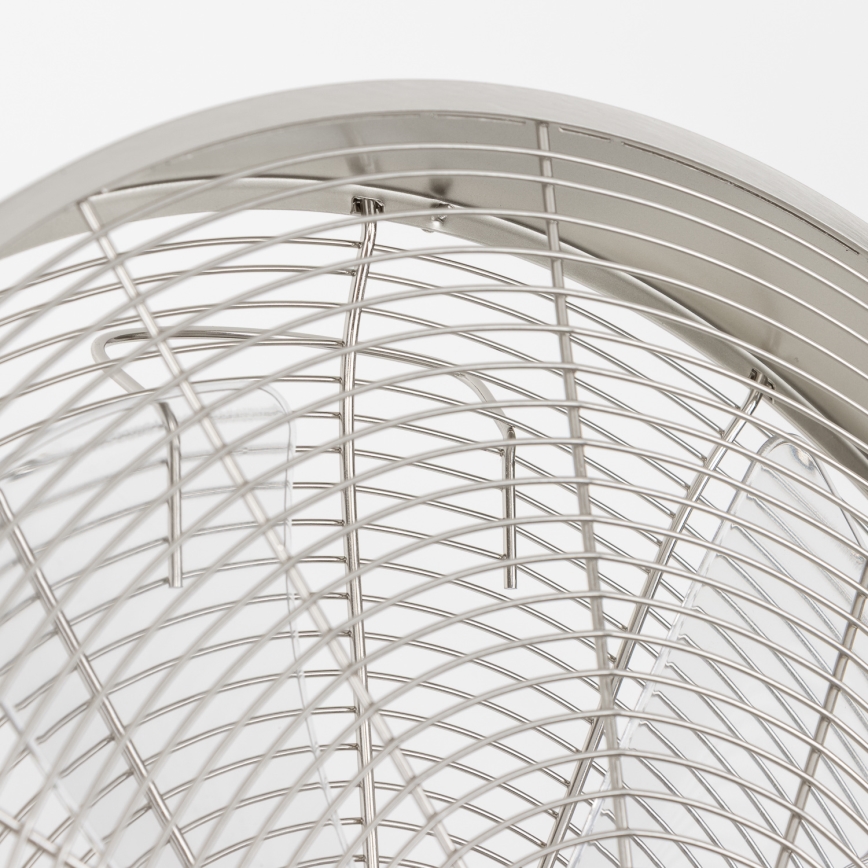 ZEVENTI - Stenski ventilator FREEZE 50W/230V pr. 40 cm mat krom + Daljinski upravljalnik