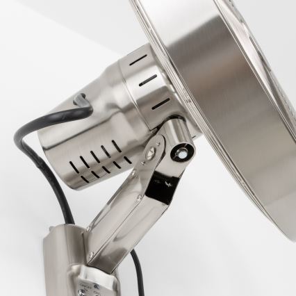 ZEVENTI - Stenski ventilator FREEZE 50W/230V pr. 40 cm mat krom + Daljinski upravljalnik