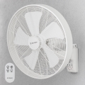 ZEVENTI - Stenski ventilator FREEZE 50W/230V premer 45 cm bela + daljinsko upravljanje