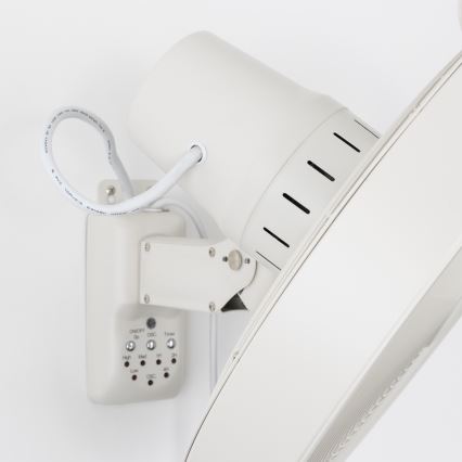 ZEVENTI - Stenski ventilator FREEZE 50W/230V premer 45 cm bela + daljinsko upravljanje