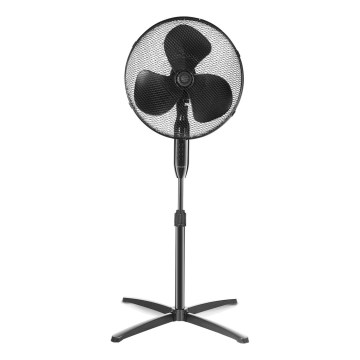 ZEVENTI - Stojni ventilator 40 W/230 V, premer 40 cm, črn