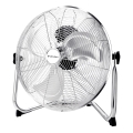 ZEVENTI - Stojni ventilator FLOW 60W/230V 44,5 cm sijajni krom