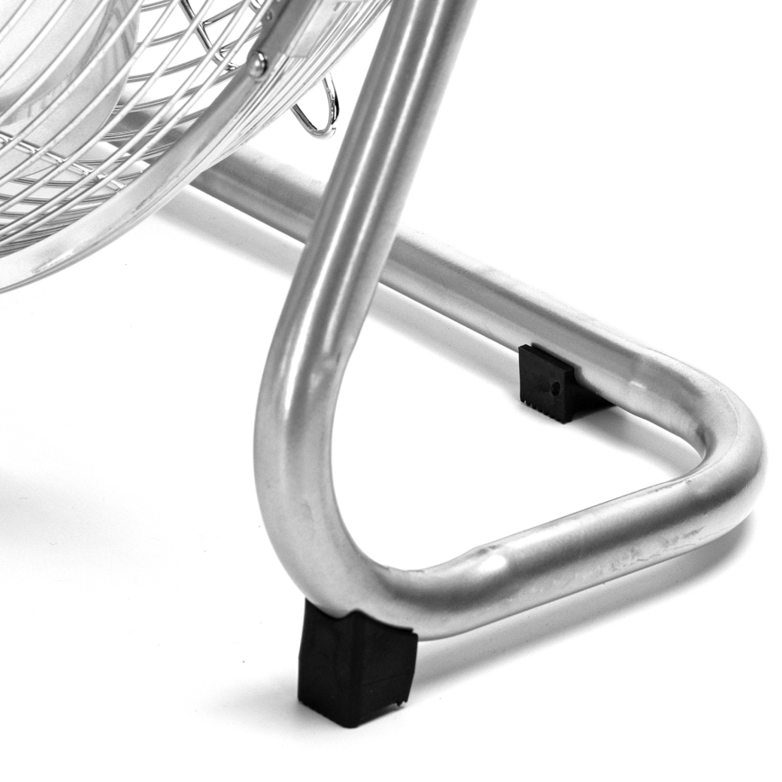 ZEVENTI - Stojni ventilator FLOW 60W/230V 44,5 cm sijajni krom