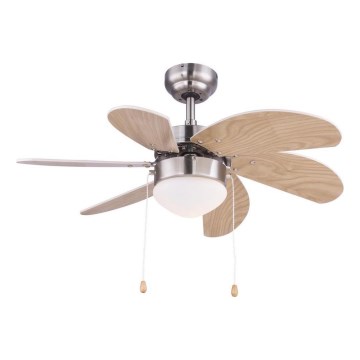 ZEVENTI - Stropni ventilator FAMARA 1xE14/60W/230V bež
