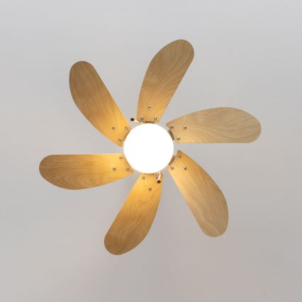 ZEVENTI - Stropni ventilator FAMARA 1xE14/60W/230V bež