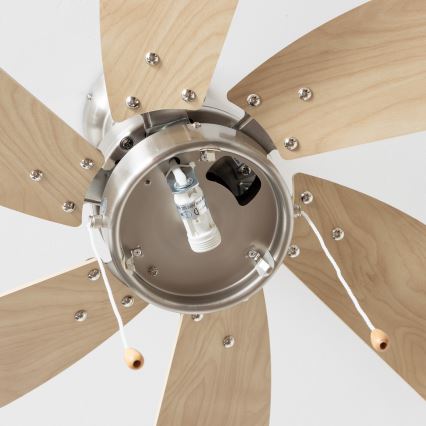 ZEVENTI - Stropni ventilator FAMARA 1xE14/60W/230V bež