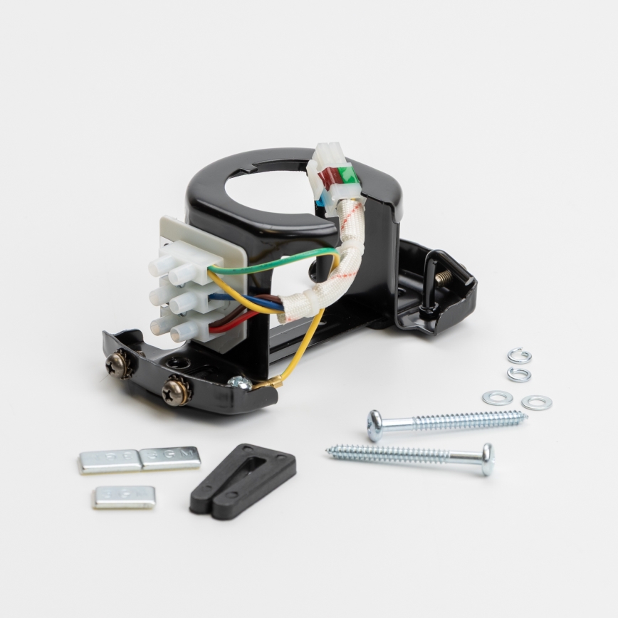 ZEVENTI - Stropni ventilator NAVAGIO 1xE27/60W/230V črna/bela