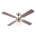 ZEVENTI - Stropni ventilator NAVAGIO 1xE27/60W/230V rjava