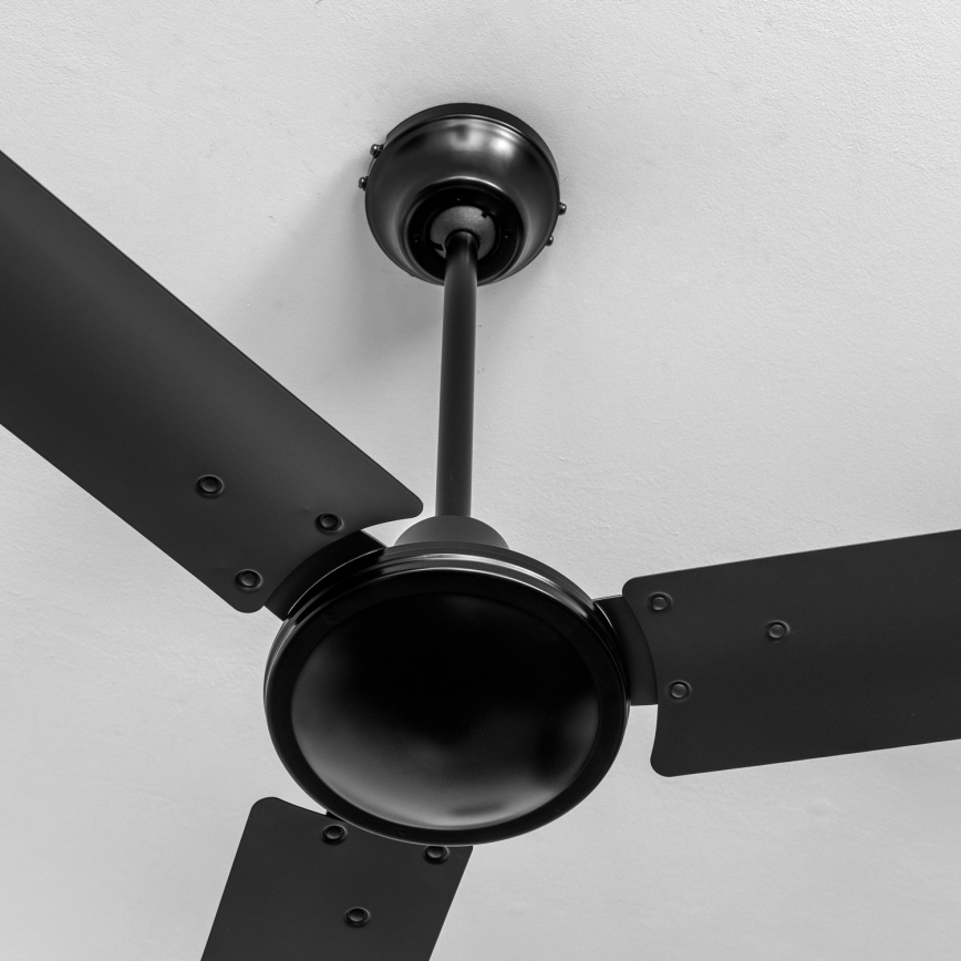 ZEVENTI - Stropni ventilator TOFINO črne barve