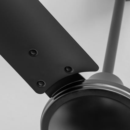 ZEVENTI - Stropni ventilator TOFINO črne barve