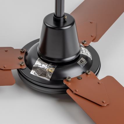 ZEVENTI - Stropni ventilator TOFINO rjava