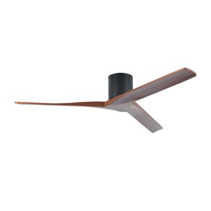 ZEVENTI - Stropni ventilator VELLON Wi-Fi Tuya črna/oreh + daljinski upravljalnik