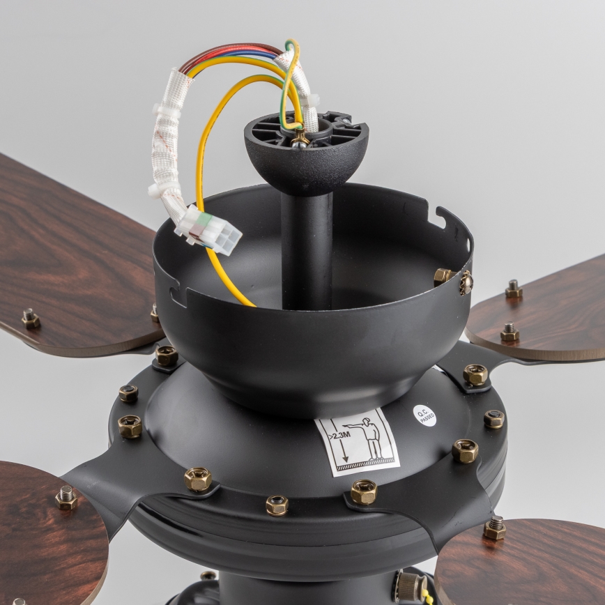 ZEVENTI - Stropni ventilator ZURRIOLA 3xE27/60W/230V