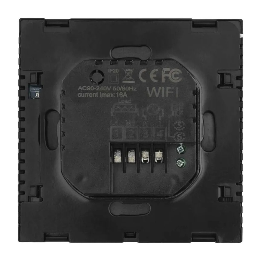Žični termostat GoSmart 230/16A z Wi‑Fi za talno ogrevanje