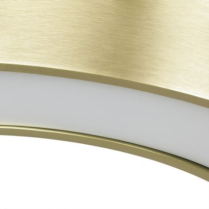 Zlati LED lestenec na lanku UNION LED/40W/230V 3000/4000/6500K, premer 40 cm