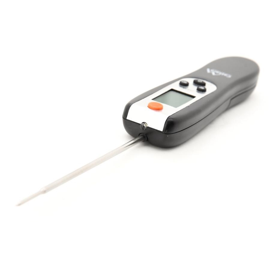 Zložljiv digitalni termometer za meso 0-300°C 2xAAA