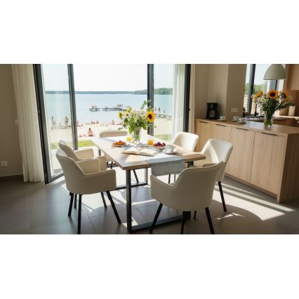 Zložljiva jedilna miza COLIN hrast sonoma