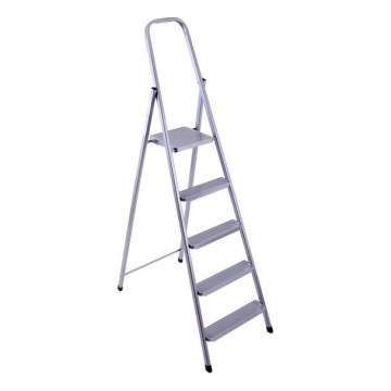 Zložljiva lestev s 5 stopnicami 180x51 cm