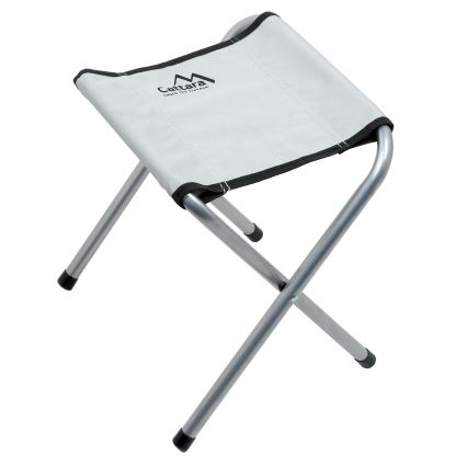 Zložljiva miza za kampiranje + 4x chair bela/mat krom