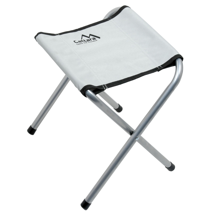 Zložljiva miza za kampiranje + 4x chair bela/mat krom