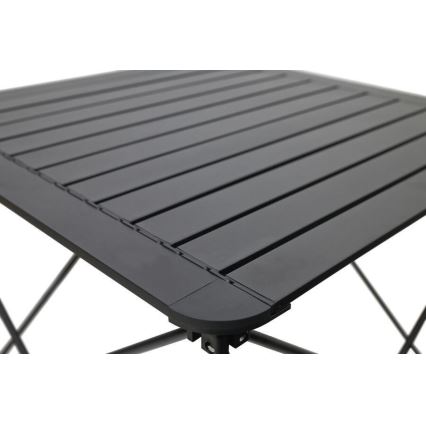 Zložljiva miza za kampiranje 70x70cm antracit