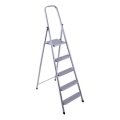 Zložljive stopnice s 5 stopnicami, 180x51 cm
