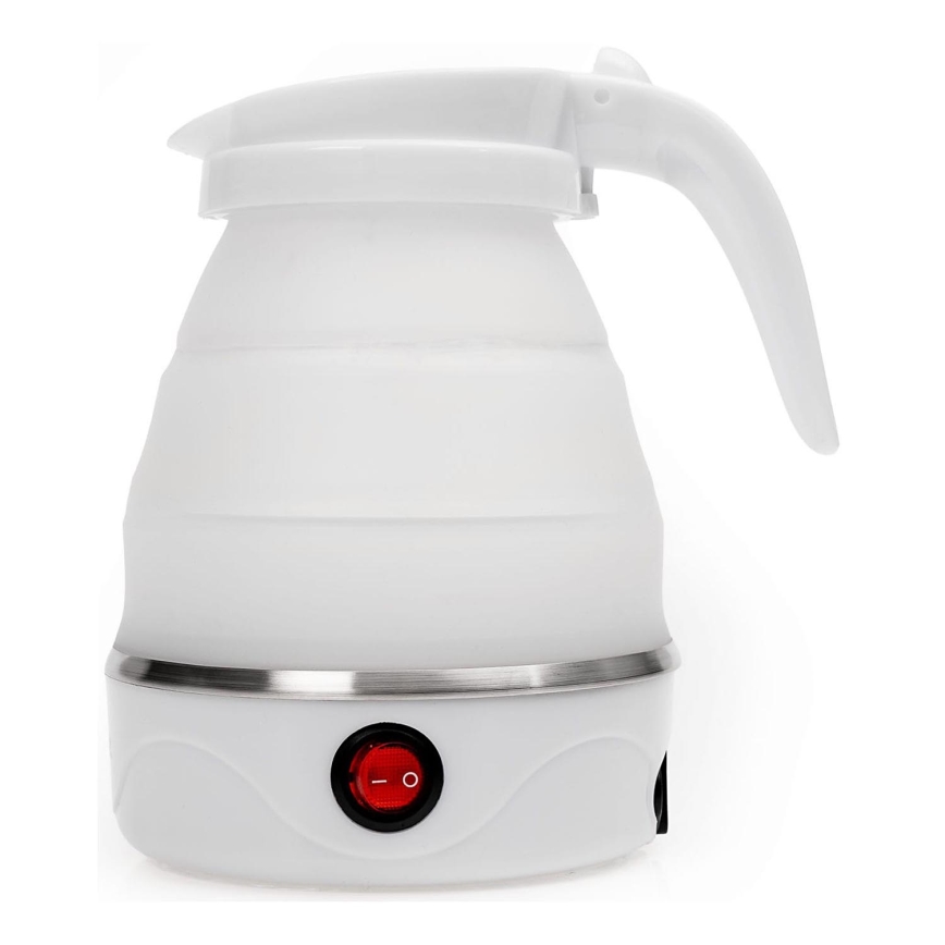 Zložljivi grelnik vode 0,6l 600W/230V bela