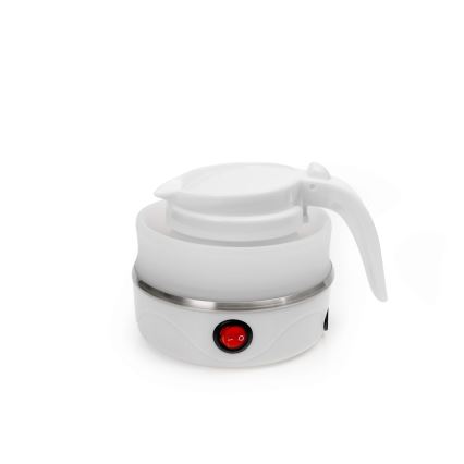 Zložljivi grelnik vode 0,6l 600W/230V bela