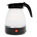 Zložljivi grelnik vode 0,6l 600W/230V črna