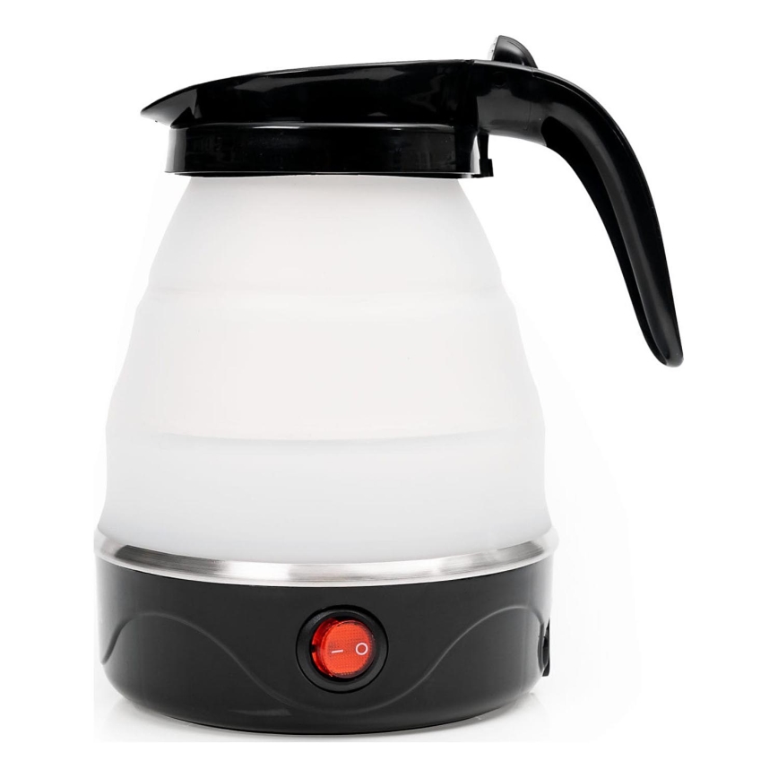 Zložljivi grelnik vode 0,6l 600W/230V črna