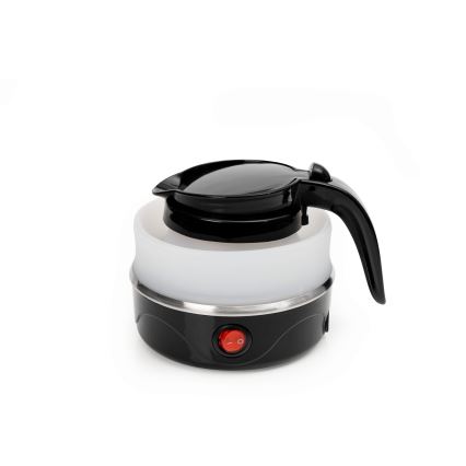 Zložljivi grelnik vode 0,6l 600W/230V črna