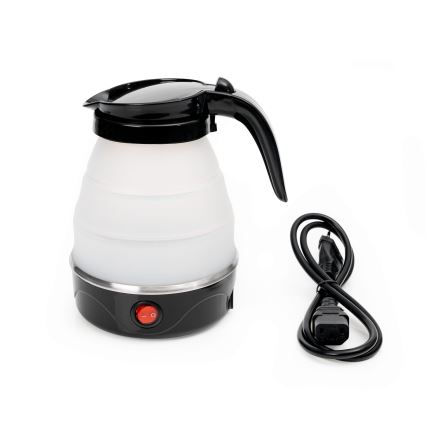 Zložljivi grelnik vode 0,6l 600W/230V črna