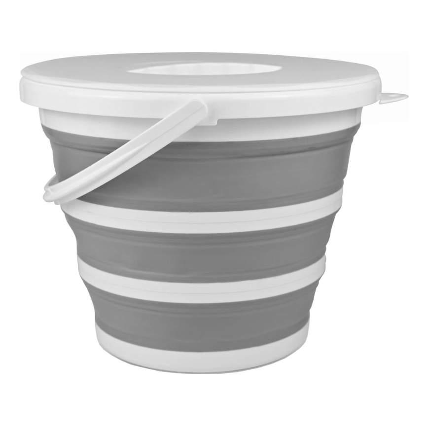 Zložljivo vedro s pokrovom 10 l