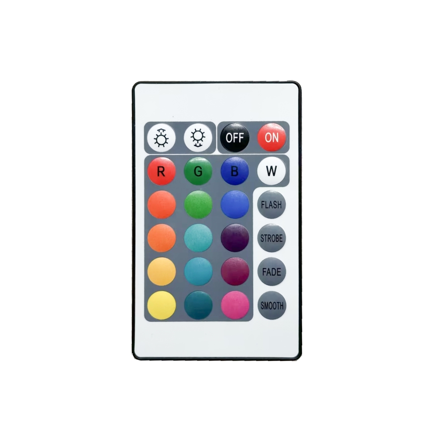Zuma Line - LED RGB Zatemnitvena namizna svetilka LED/1W/5V/3xAA + Daljinski upravljalnik